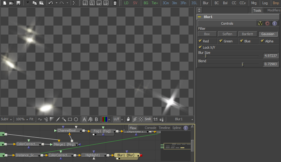 Blurring the Highlights