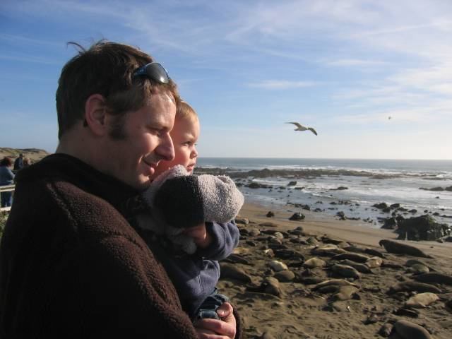 Image courtesy David Ebner: Miles and David looking into a bright future. Image courtesy David Ebner:<br/>Miles and David looking into a bright future.